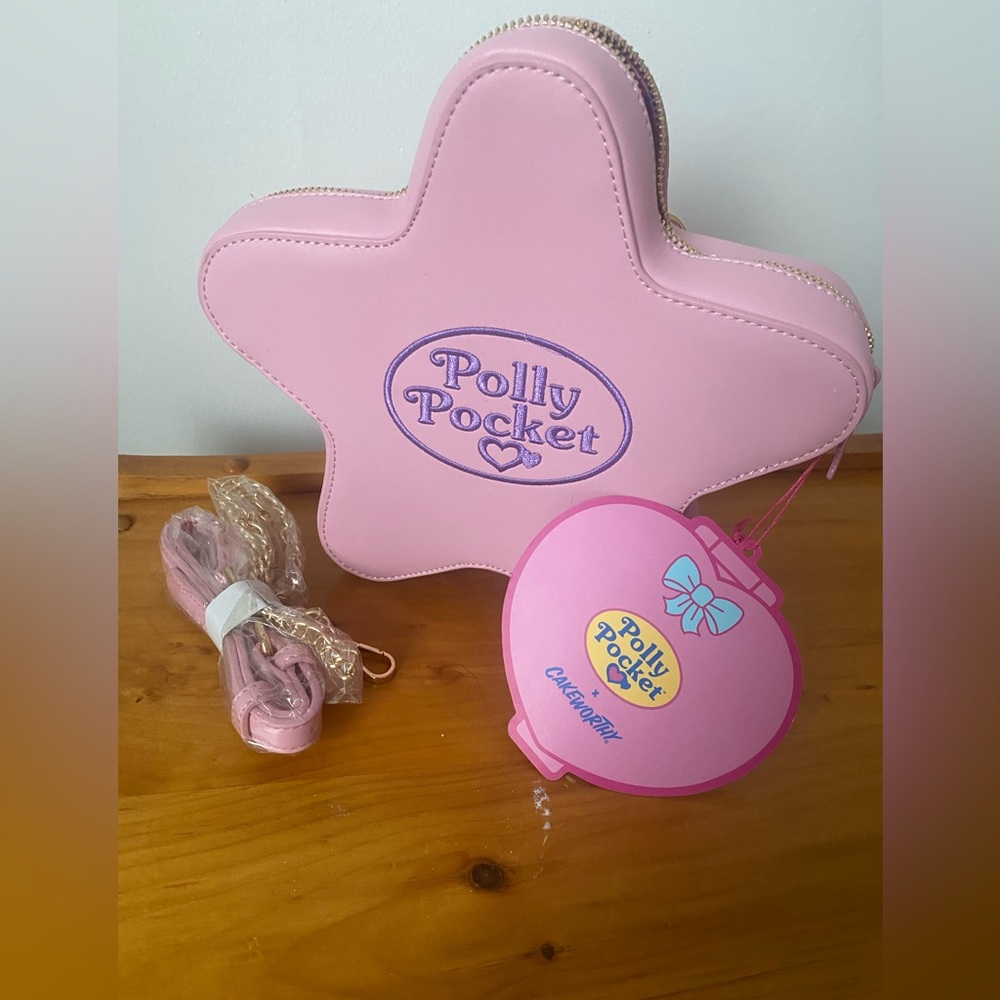 Cakeworthy X Polly Pocket purse NWT
